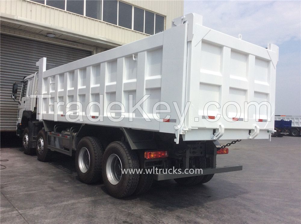 12 tyre Howo 50 Ton Dump Truck