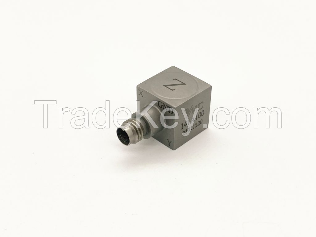 Miniature Tri-axial IEPE Accelerometer 141A100