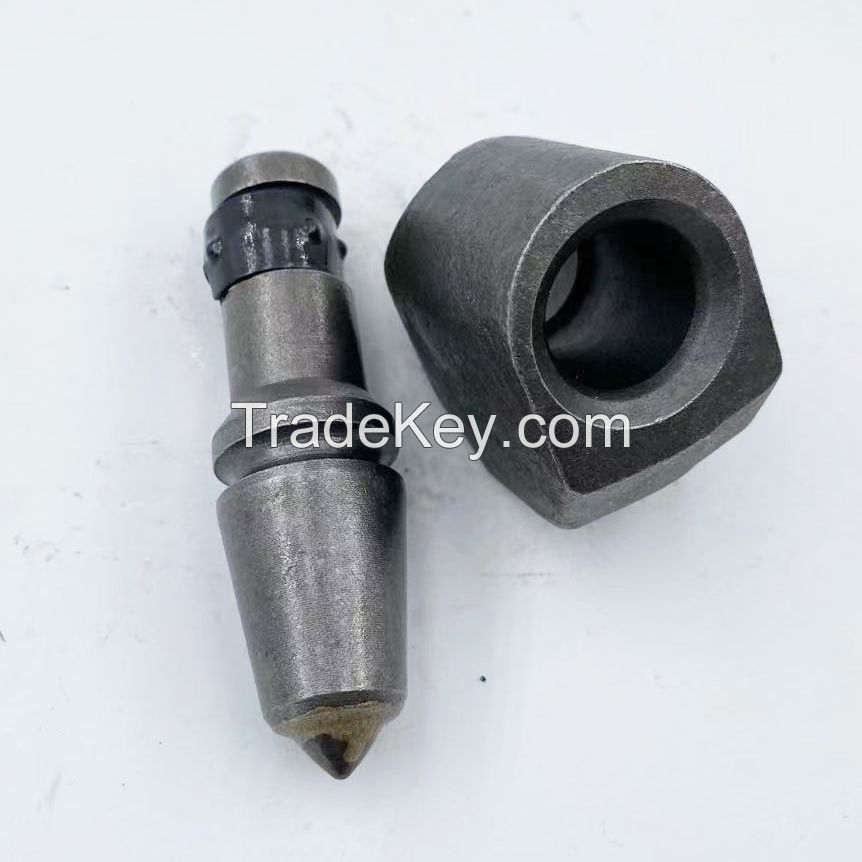 Rotary Digging Teeth Drilling Rig Teeth 25mm Rock Bullet C31HD Teeth with Alloy Tip