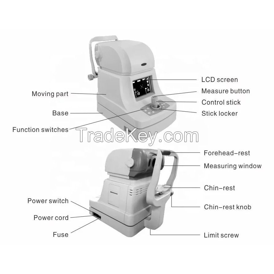 FA-6100K Auto Refractometer/Keratometer