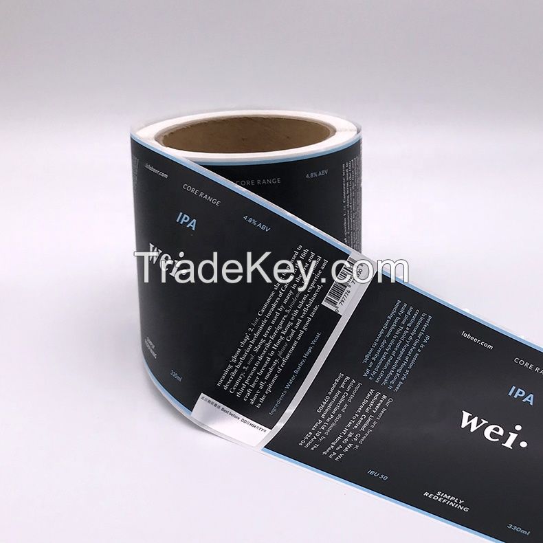 Adhesive Sticker PVC Vinyl Label