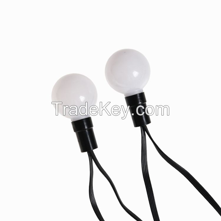 G40 waterproof full color addressable pixel led string light