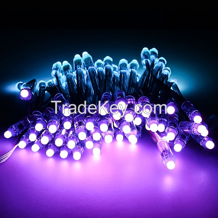 12mm 12v waterproof GS8208 WS2811 UCS1903 pixel Christmas led string light