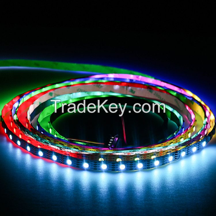 HD107S APA102C SK9822 RGB 5050 60led pixel flexible led strip