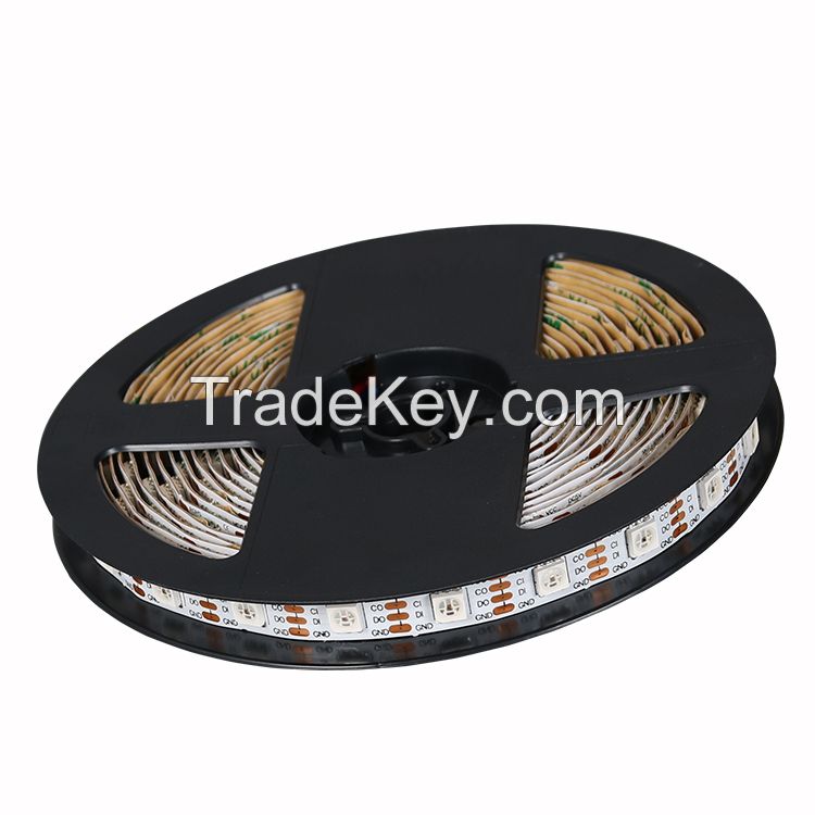 HD107S APA102C SK9822 RGB 5050 60led pixel flexible led strip