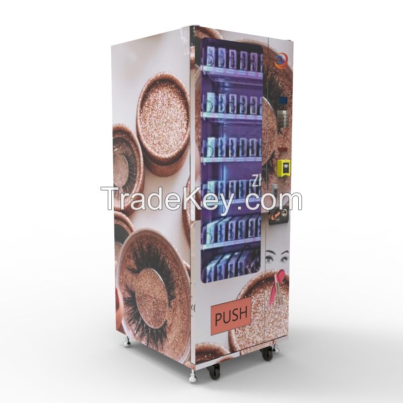 Hot Selling Beauty Products Vending Machine For Eyelashes and Wigs