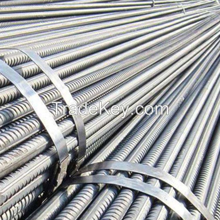 Ss400 S355 HRB335 HRB400 HRB500 Hot Rolled Steel Rebar