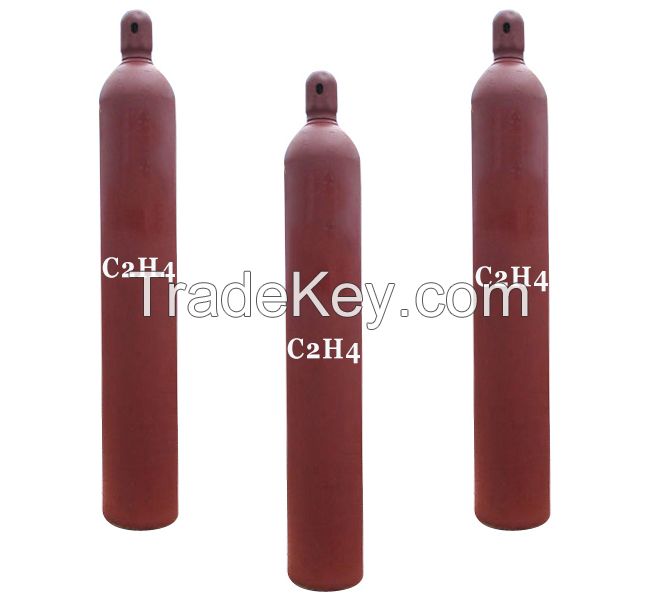 China Shenzhen Supplier Davido Ethylene Gas 99.95% High Purity Ethylene C2h4 Gas For Fruit Ripening