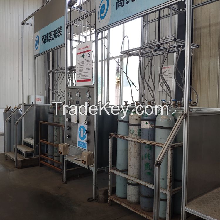 Factory Sale Price 99.9% Purity Helium Gas Cylinder Ec-7 Pure Helium Tank