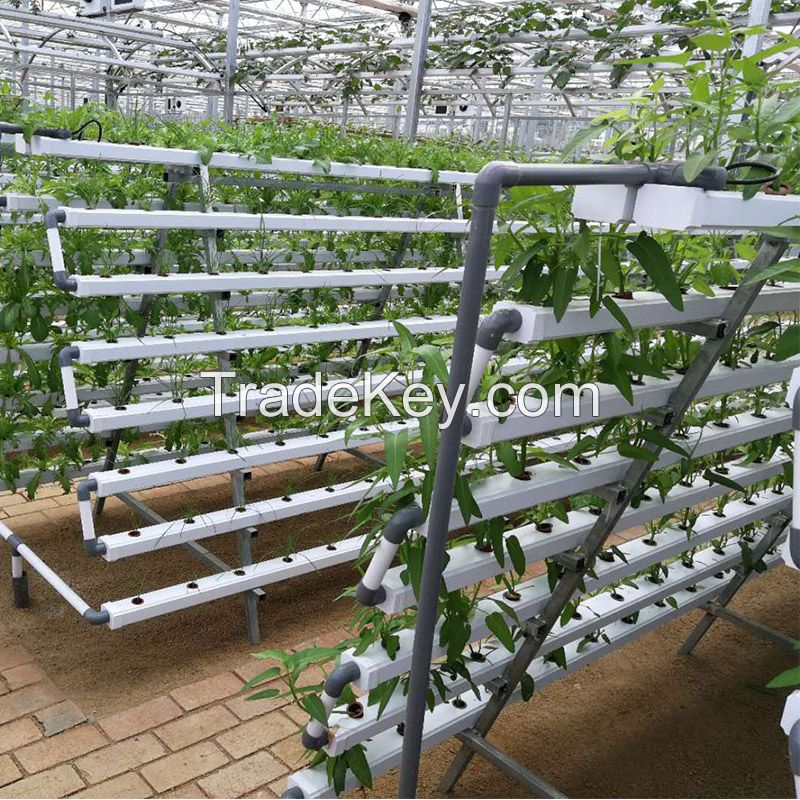 OMANA Hydroponic NFT Channel Grow Systems