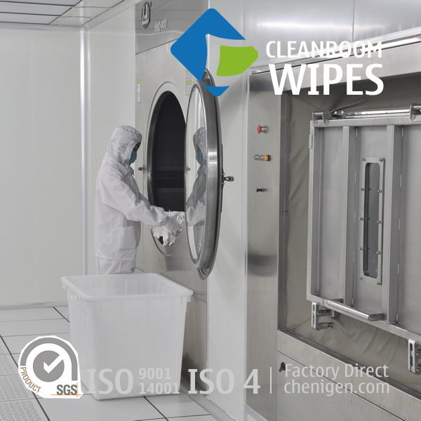 Soft Polyester-Nylon Microfiber Blend Wipers Cleanroom Wipes