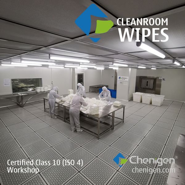 China-Made Class 100 ISO 5 Lint-Free Wipes Cleanroom Wipers