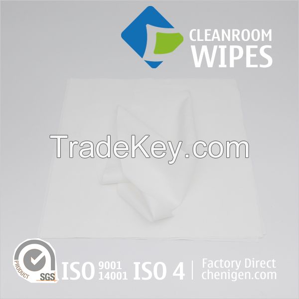 Woven Polyester-Nylon Microfiber Blend Wipers Cleanroom Wipes