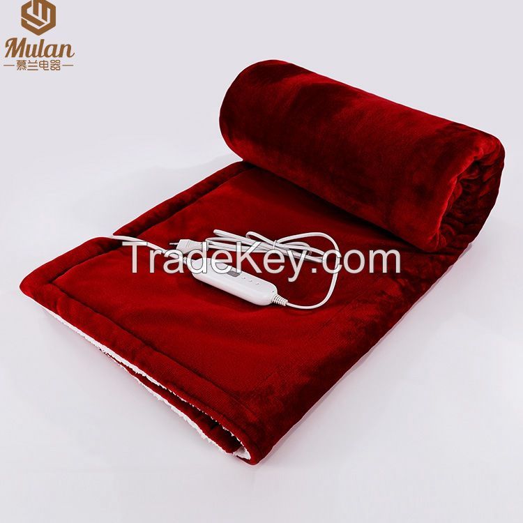 50x60 inch Super Soft Warm Cozy Fluffy electric heat Throw Blanket