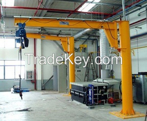 Column mounted jib crane