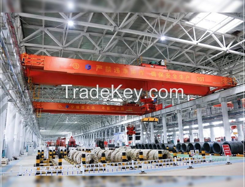 QC Electromagnetic Double Girder Overhead Crane