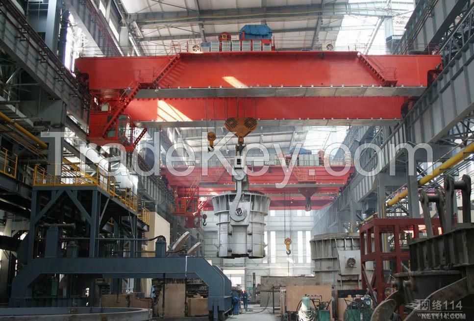 YZ Metallurgical Crane Double Girder Overhead Crane