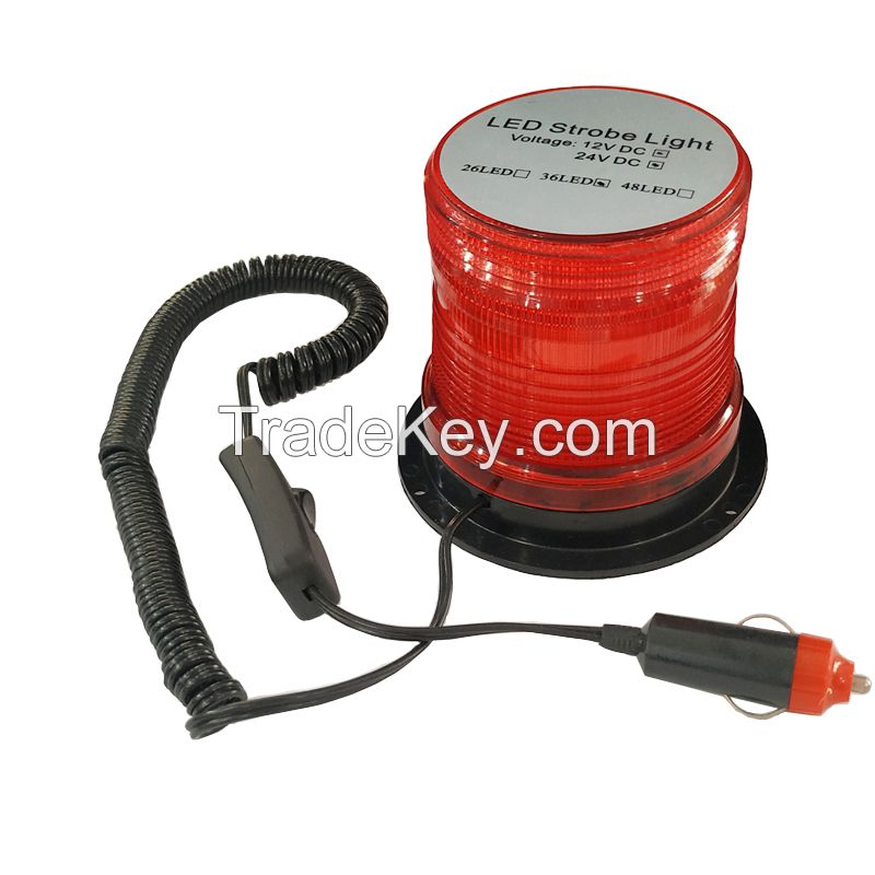 JINZHONG waterproof led warning light for trucks beacon lights 12V/24V