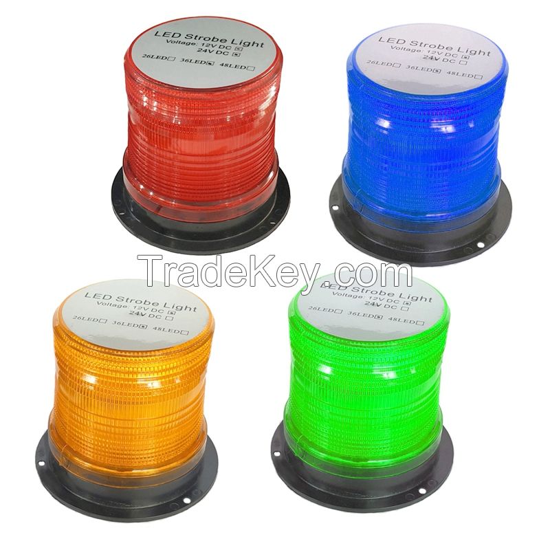 JINZHONG waterproof led warning light for trucks beacon lights 12V/24V