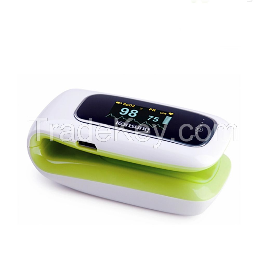 CE&amp;FDA Medical SpO2 Fingertip Pulse Oximeter with LCD for Household Health Test