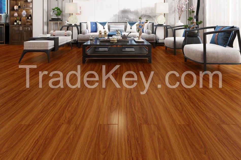 7mm 8mm 10mm 12mm wooden  laminated flooring