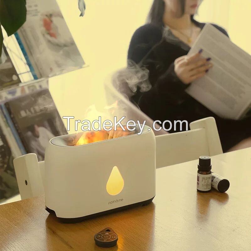 2021New Flame Air Humidifier Essential Oil Diffuser Aroma Ultrasonic M