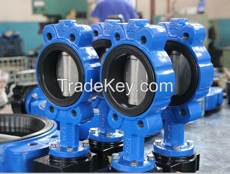 lug /semi lug Butterfly Valves with EPDM PTFE PFA Rubber Lining API/ANSI/DIN/JIS/ASME/Awwa