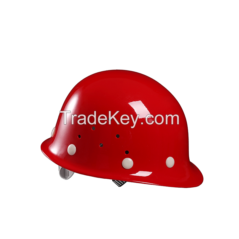 Wholesale PPE supply safety equipment A model FRP safety helmet construction hard hat