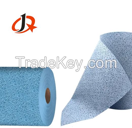 Hot Selling 100% Polypropylene Blue Industrial Melt-blown Cleaning  Rolls Cleanroom For Laboratory Chemical CAD Room