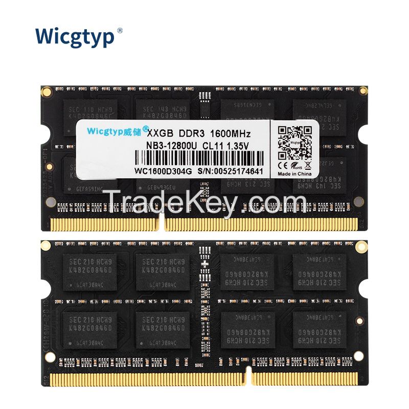 Wicgtyp High Quality Computer laptop Memory sodimm dimm DDR3 ram 4gb 8gb16gb  1333 1600 Mhz for Desktop laptop