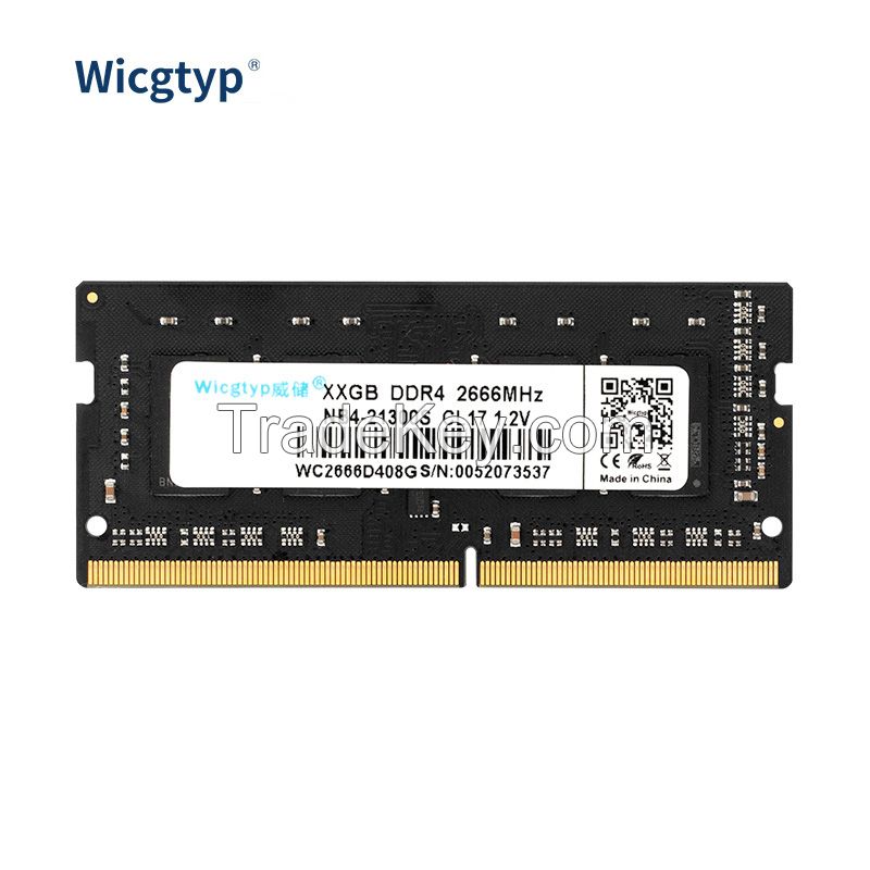 Wicgtyp High Quality Computer laptop Memory sodimm dimm DDR4 ram 4gb 8gb16gb  1600 2400 2666 Mhz for Desktop laptop