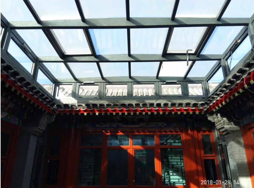 Energy Saving Vacuum Insulated Glass Double Glazing Vacuum Skylight