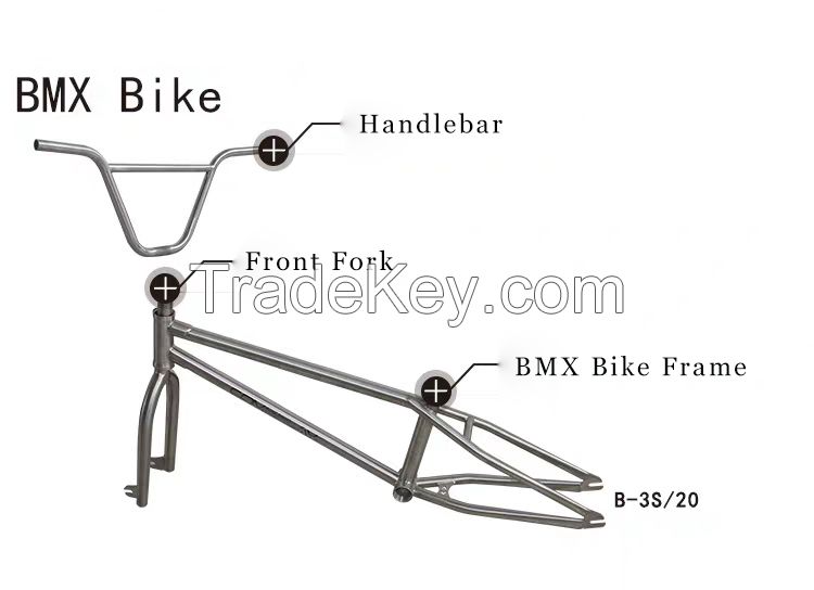 Titanium BMX Racing Frame