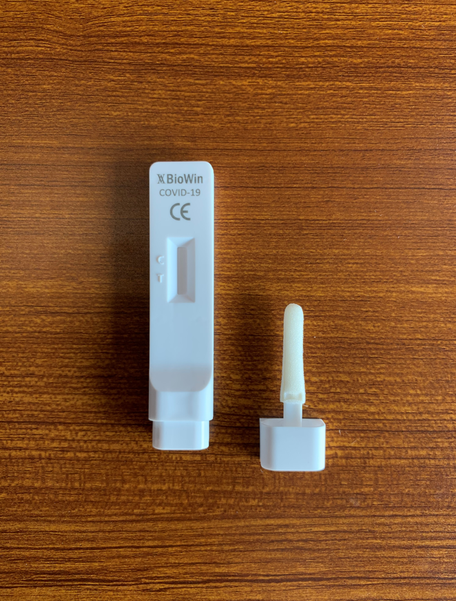 COVID-19 Antigen rapid test kit (Colloidal Gold) for Saliva-flash lolly