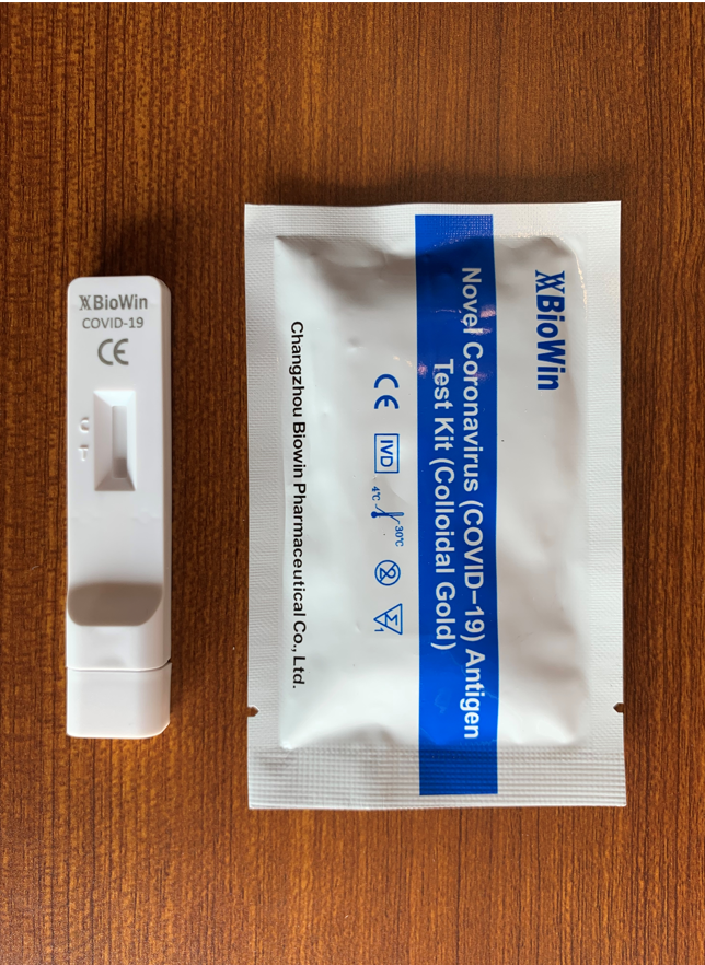 Covid-19 One Step Antigen Rapid Test Kit (colloidal Gold) For Saliva-usb Type