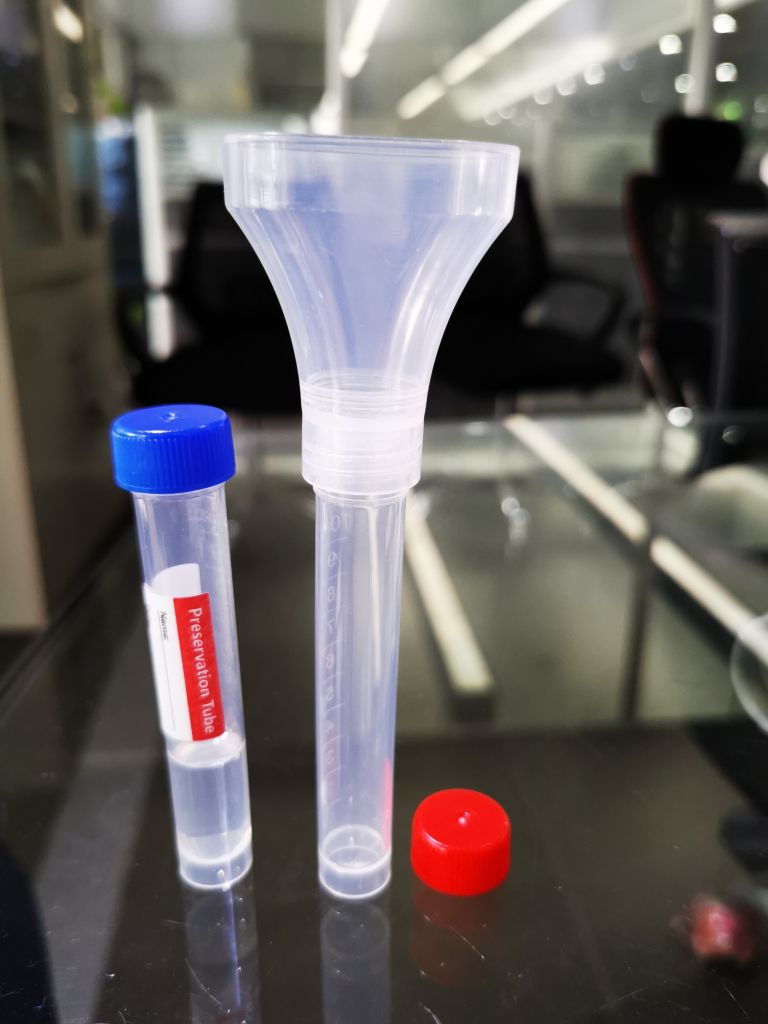 CE, FDA approved COVID-19 virus sampling collection medical disposable saliva collection kit DNA sampling collect 