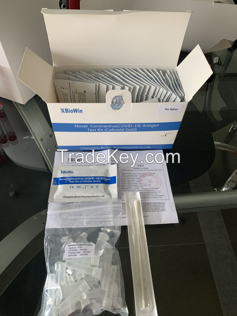 2022 Hot Sale Nasal Saliva Antigen Rapid Test Kit For Self-testing