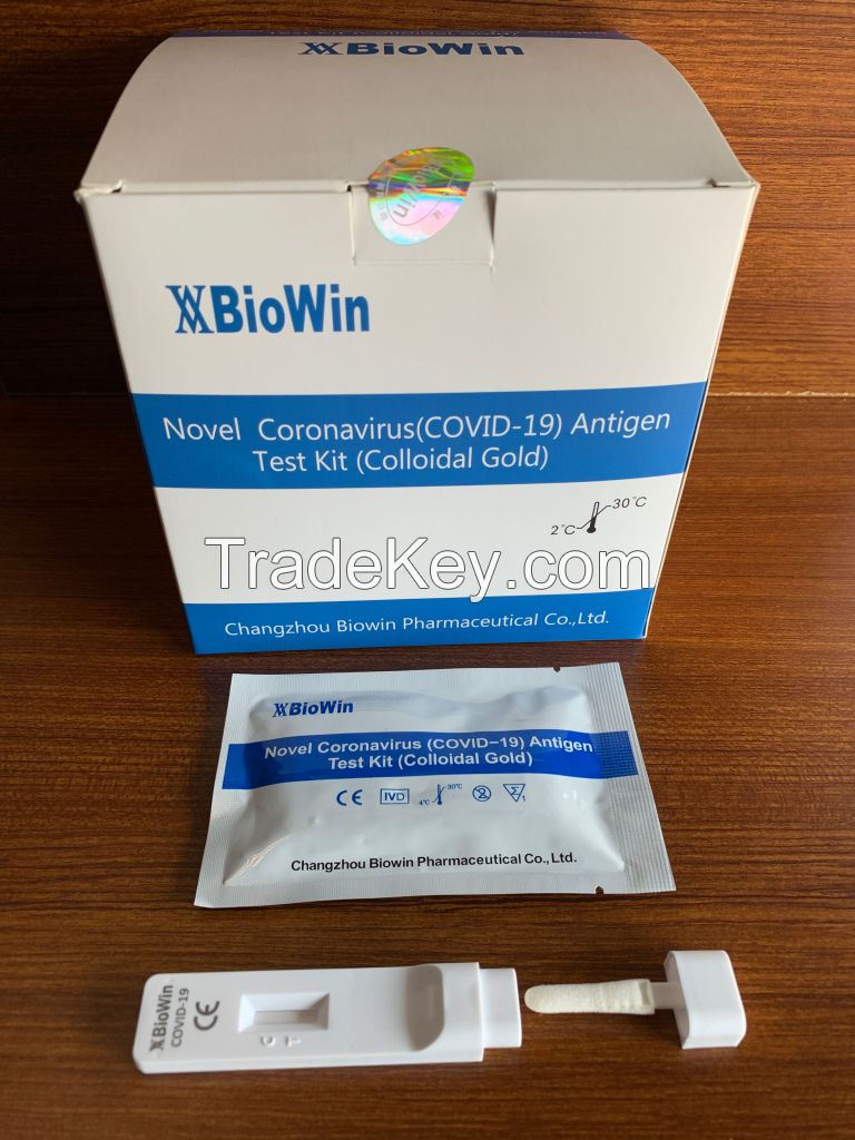 Biowin Home Use Antigen Rapid Test Kit For Self-testing