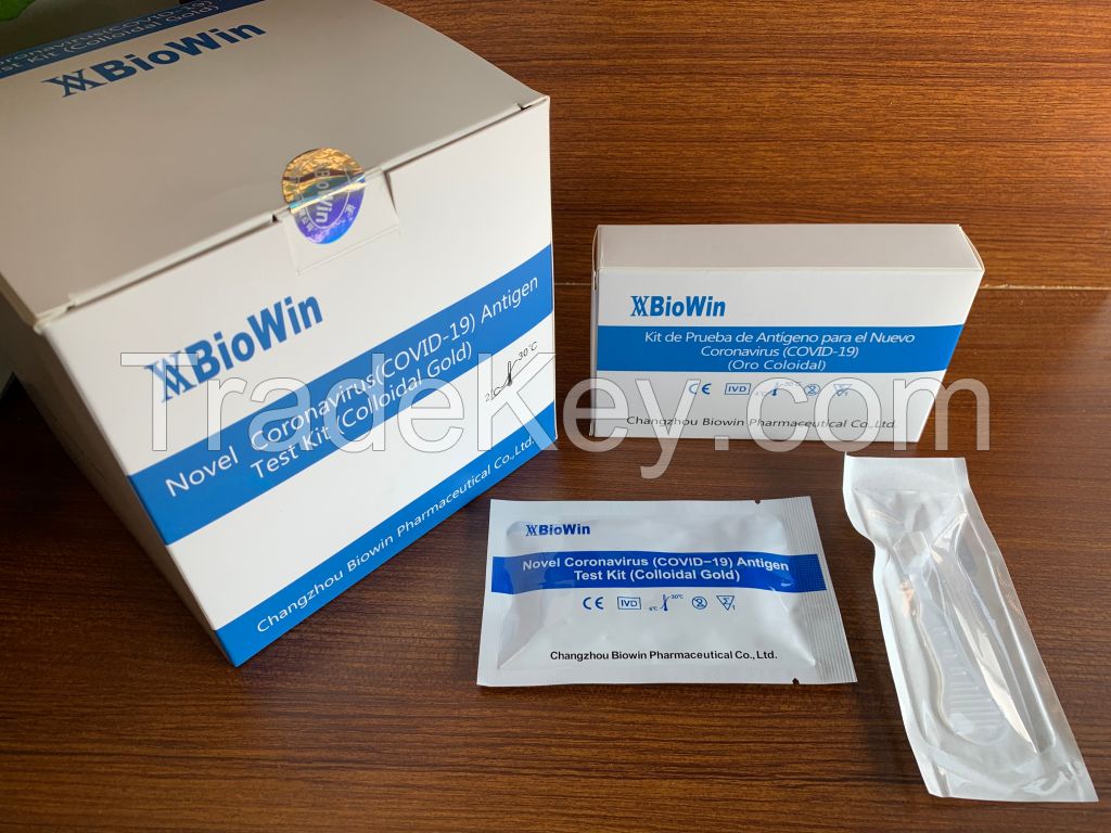 China factory direct sells good quality Covid-19 Antigen rapid test kit for home use self-testing