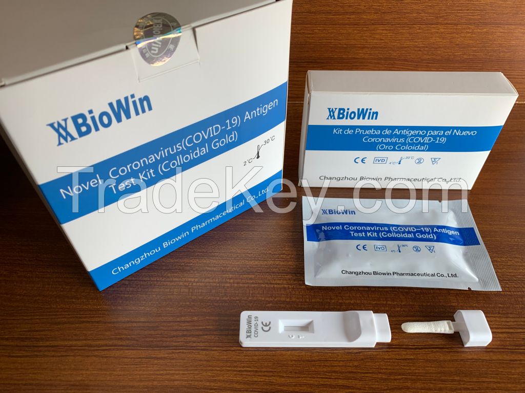 Factory Price of Nasal Swab Saliva Lateral Flow Rapid Test Kit Colloidal Gold Antigen Rapid Test Kit