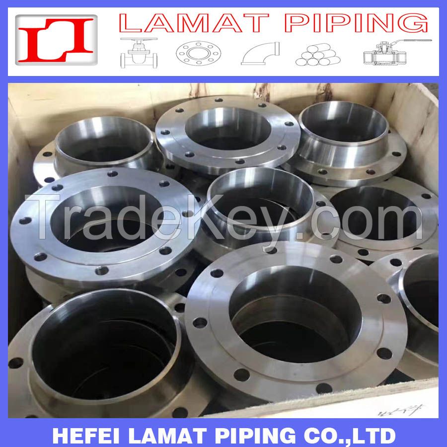 ANSI/DIN/EN1092-1/JIS/GOST/SASB1123 Carbon Steel Stainless Steel Forged Flanges