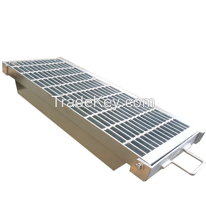 factory platform, catwalk grating