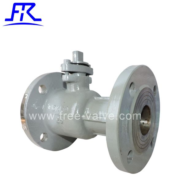 Carbon Steel One Piece 1PC Integral Flange Ball Valve