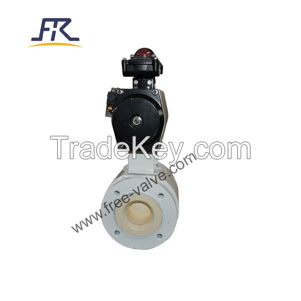 Pneumatic Ceramic Ball Valve