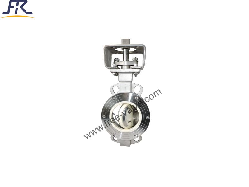 DN100 PN16 Ceramic Lined Butterfly Valve 