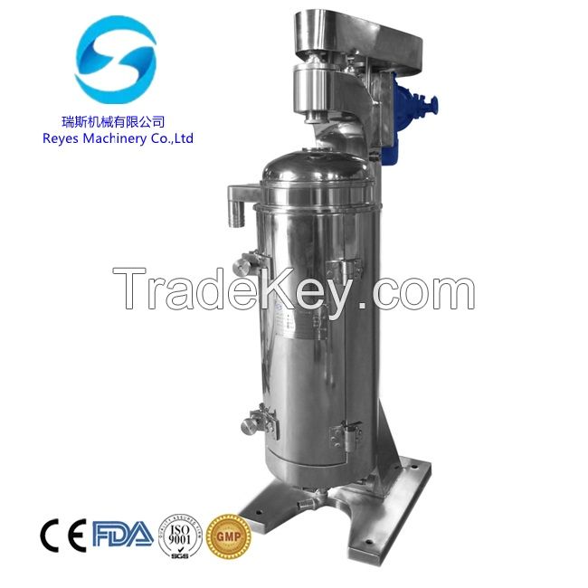 REYES virgin coconut oil filter centrifuge machine tubular centrifuge separator