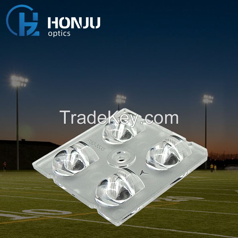 5050 4 In 1 Led P50 Degree Stadium Light Lenses Led Optics In China