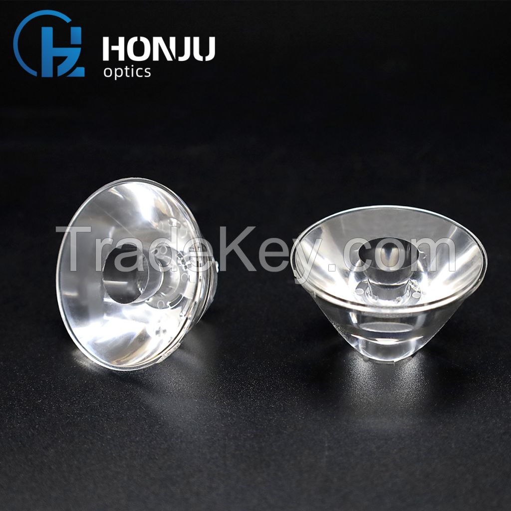 Spotlight Light Optics Lens 45 mm 7 Degree COB Optical Injection Mold Beleuchtungslinse Stage Light Lens