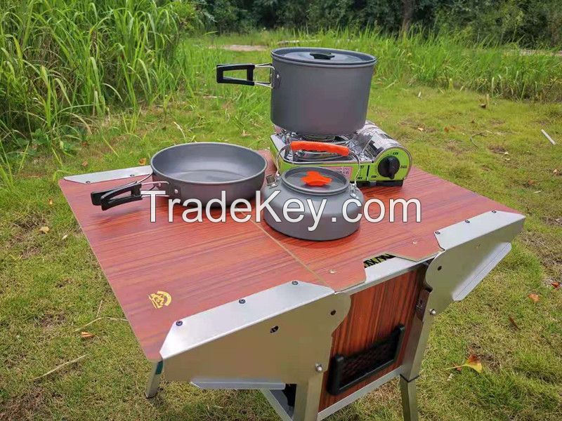 Foldable Storage box camping outdoor table