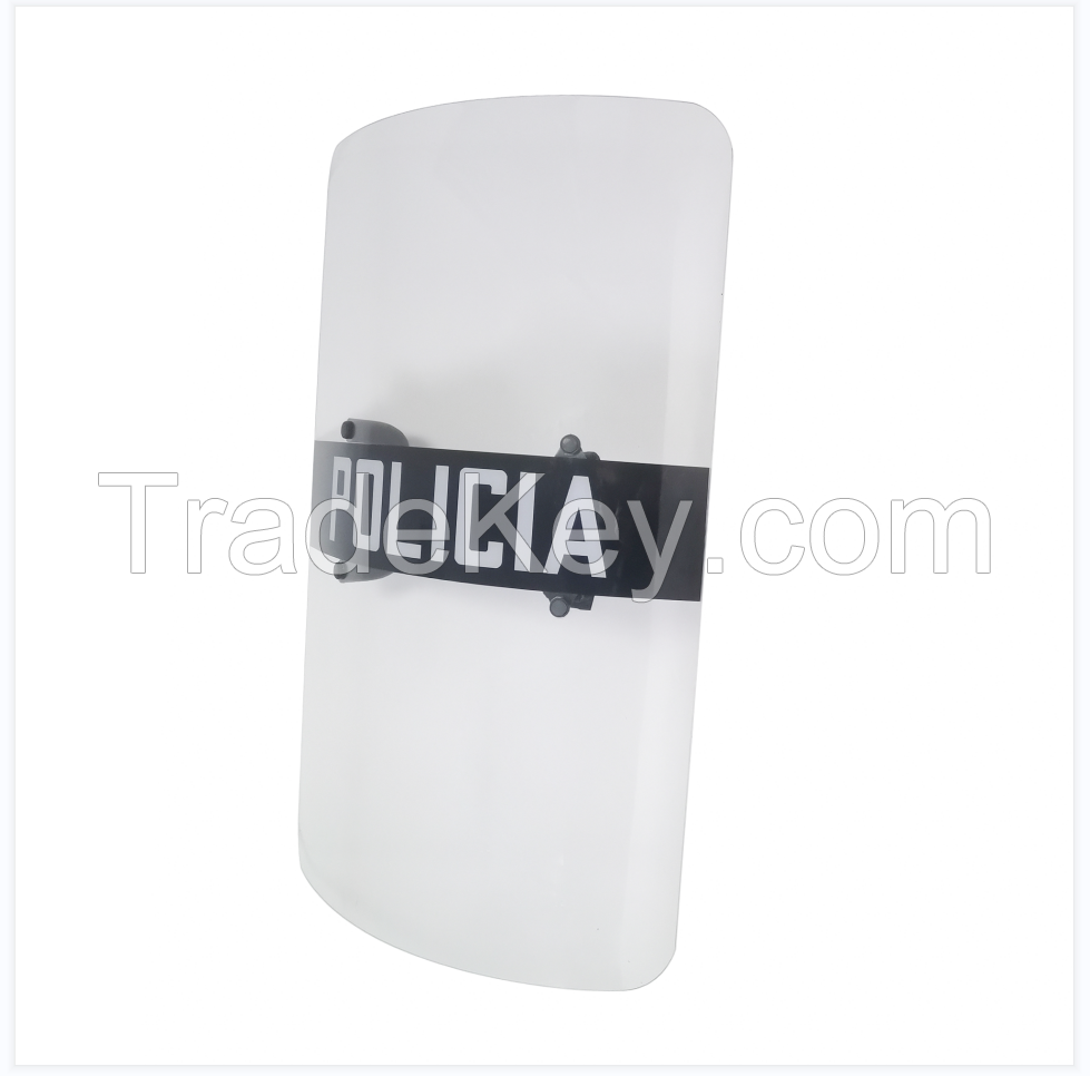 Brazil PC Transparent Rectangle Anti Riot Shield For Military